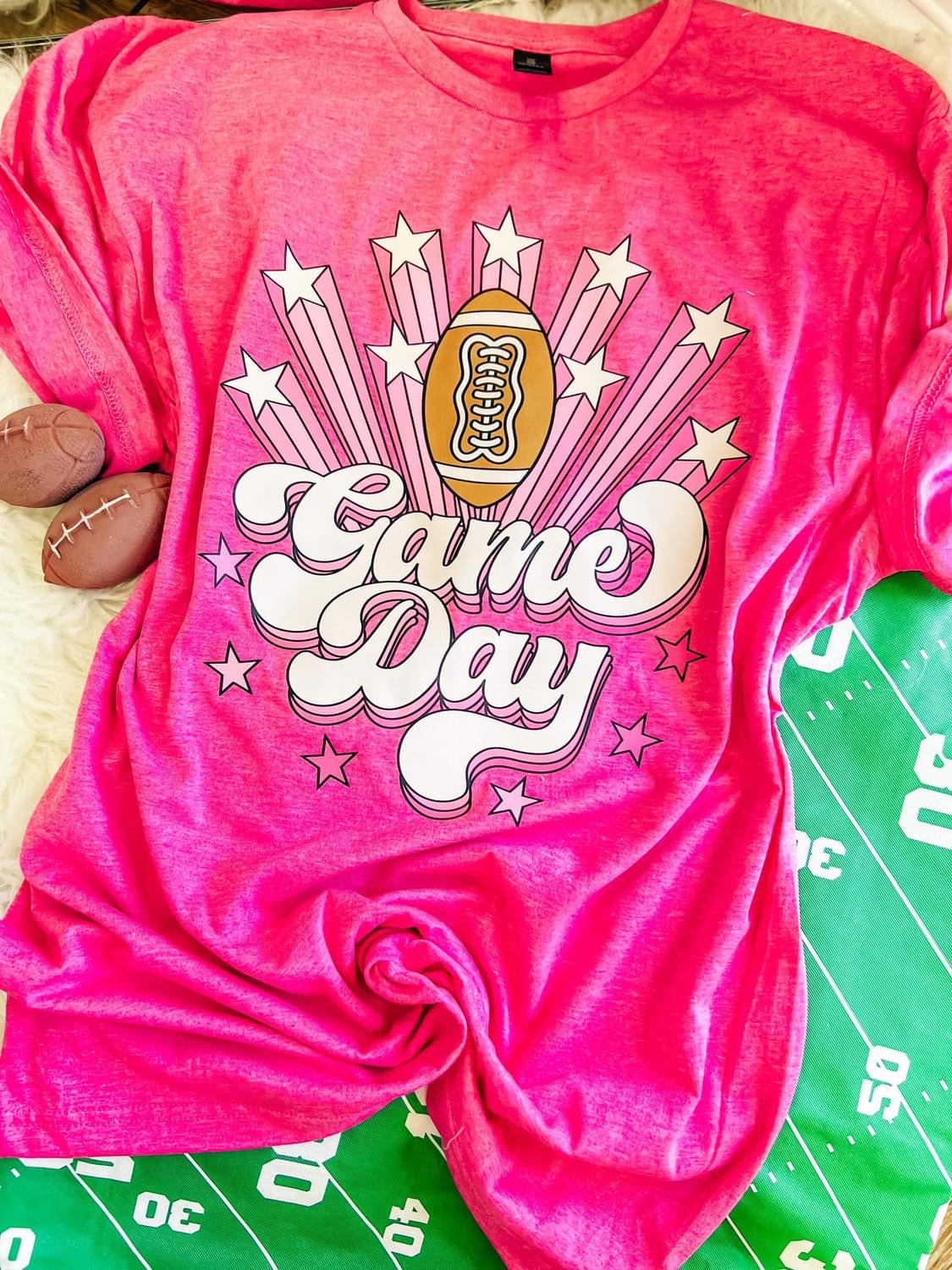 Game Day Pink Tee