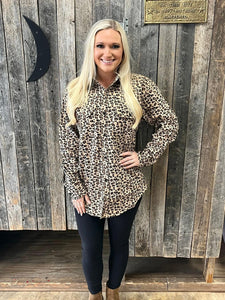 Leopard Flannel