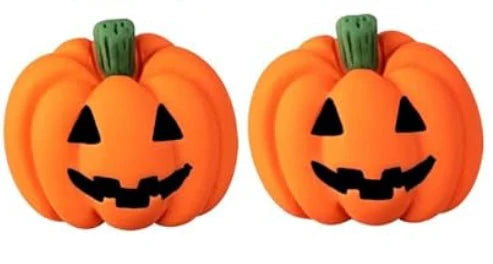 Jack-O-Lantern Studs