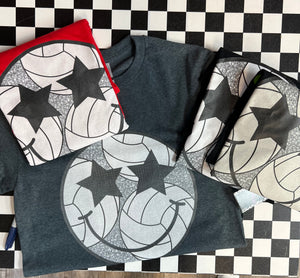 Volleyball Smiley Tee