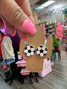 Soccer Mini Earrings