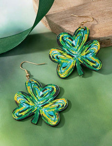St.Patrick's Clover Earrings