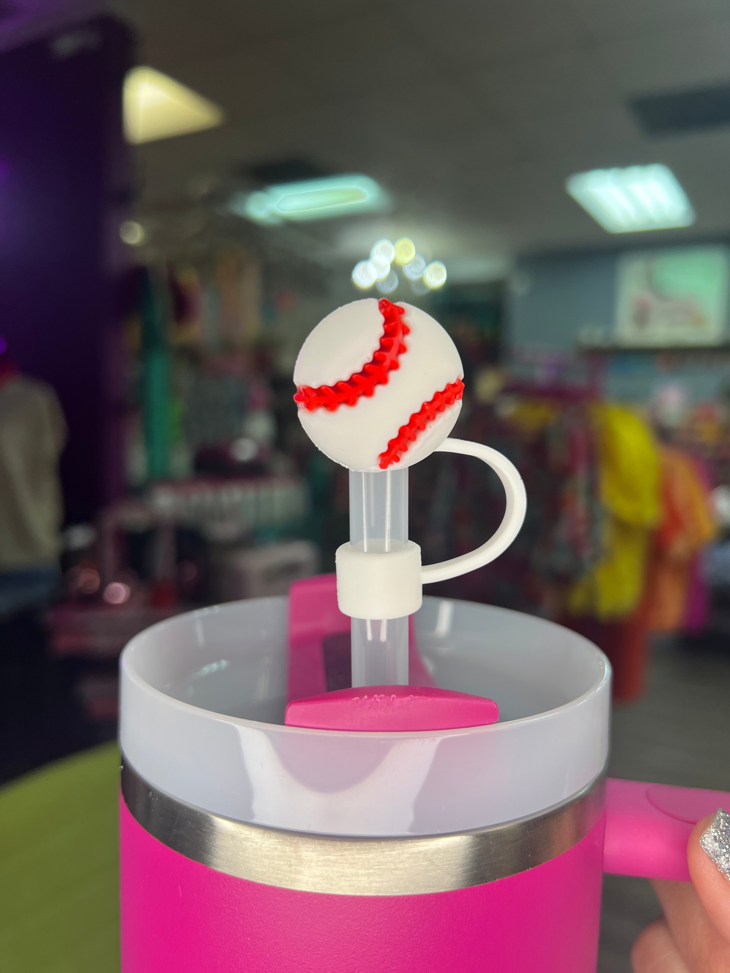 Sport Straw Toppers