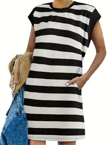 Stripe Me Down Dress