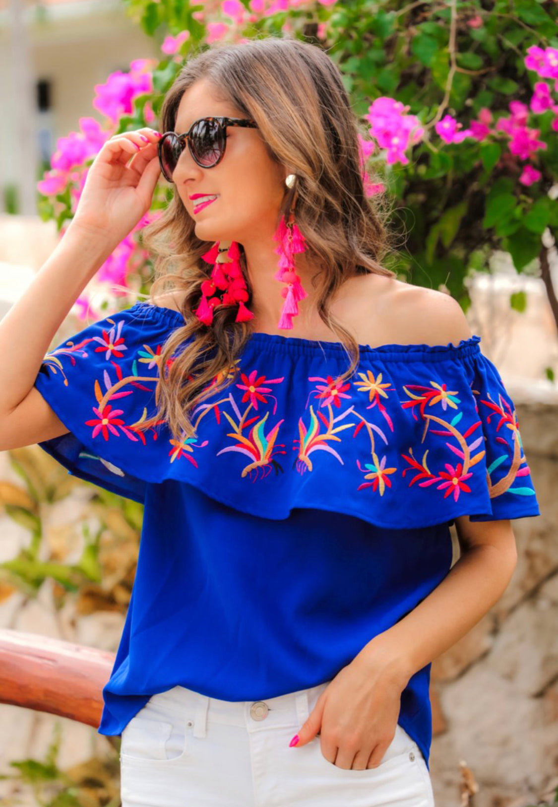 Leilani Embroidered Top