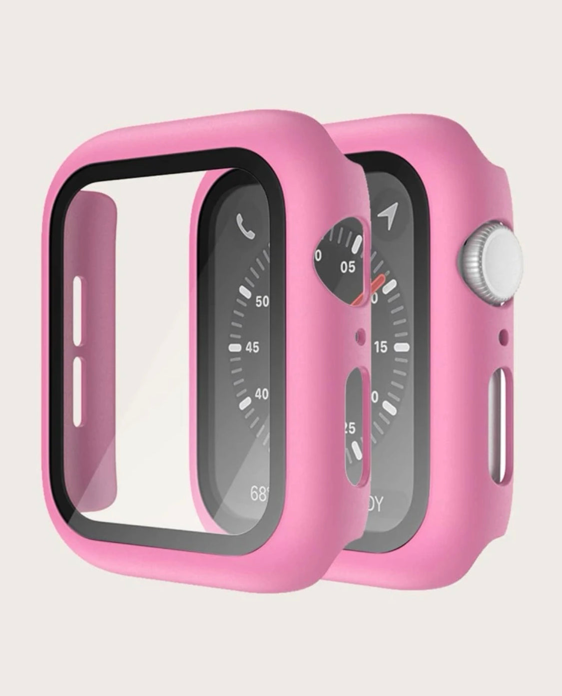 Pink Face Watch Cover