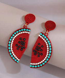 Watermelon Earrings