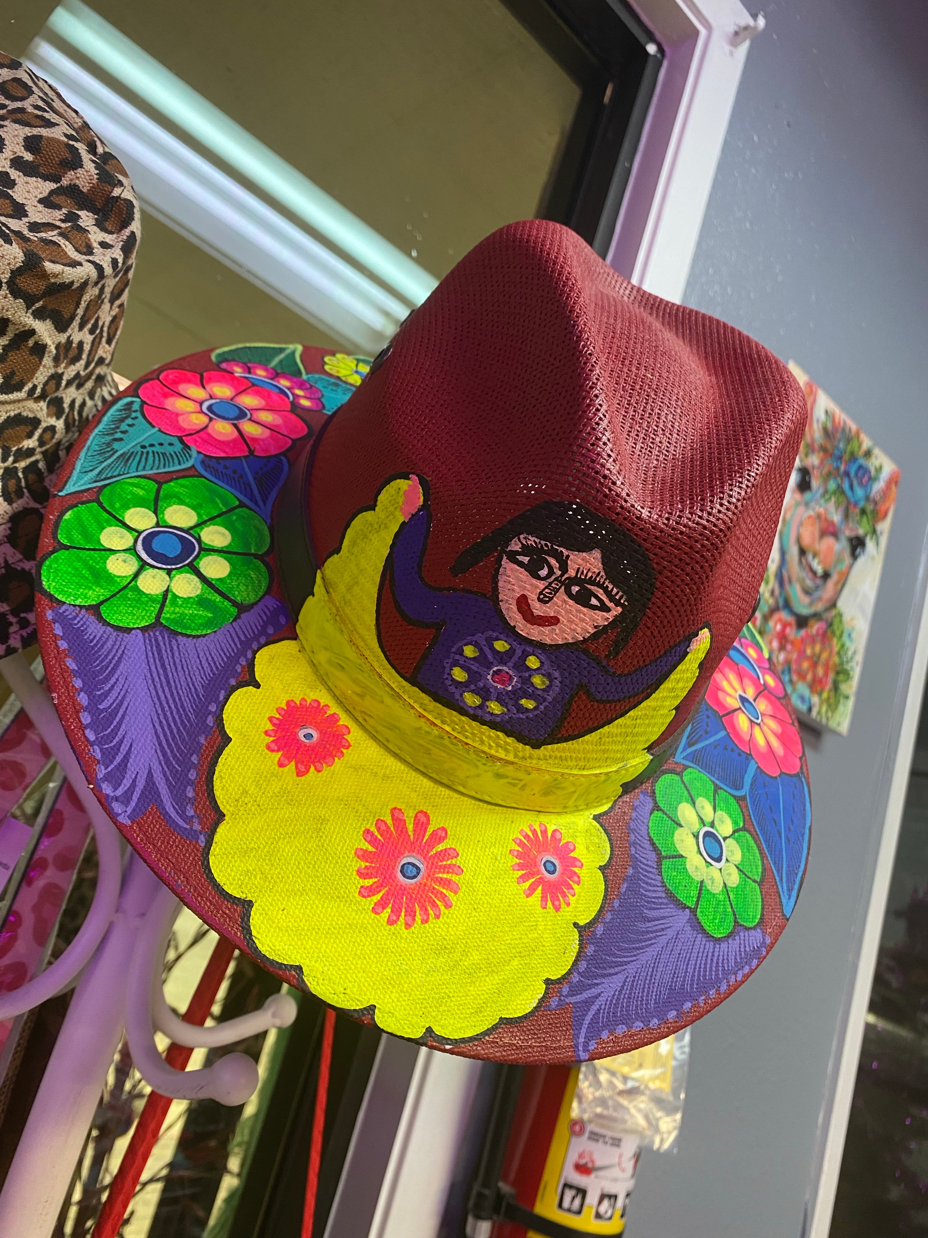Hand Painted Sombrero