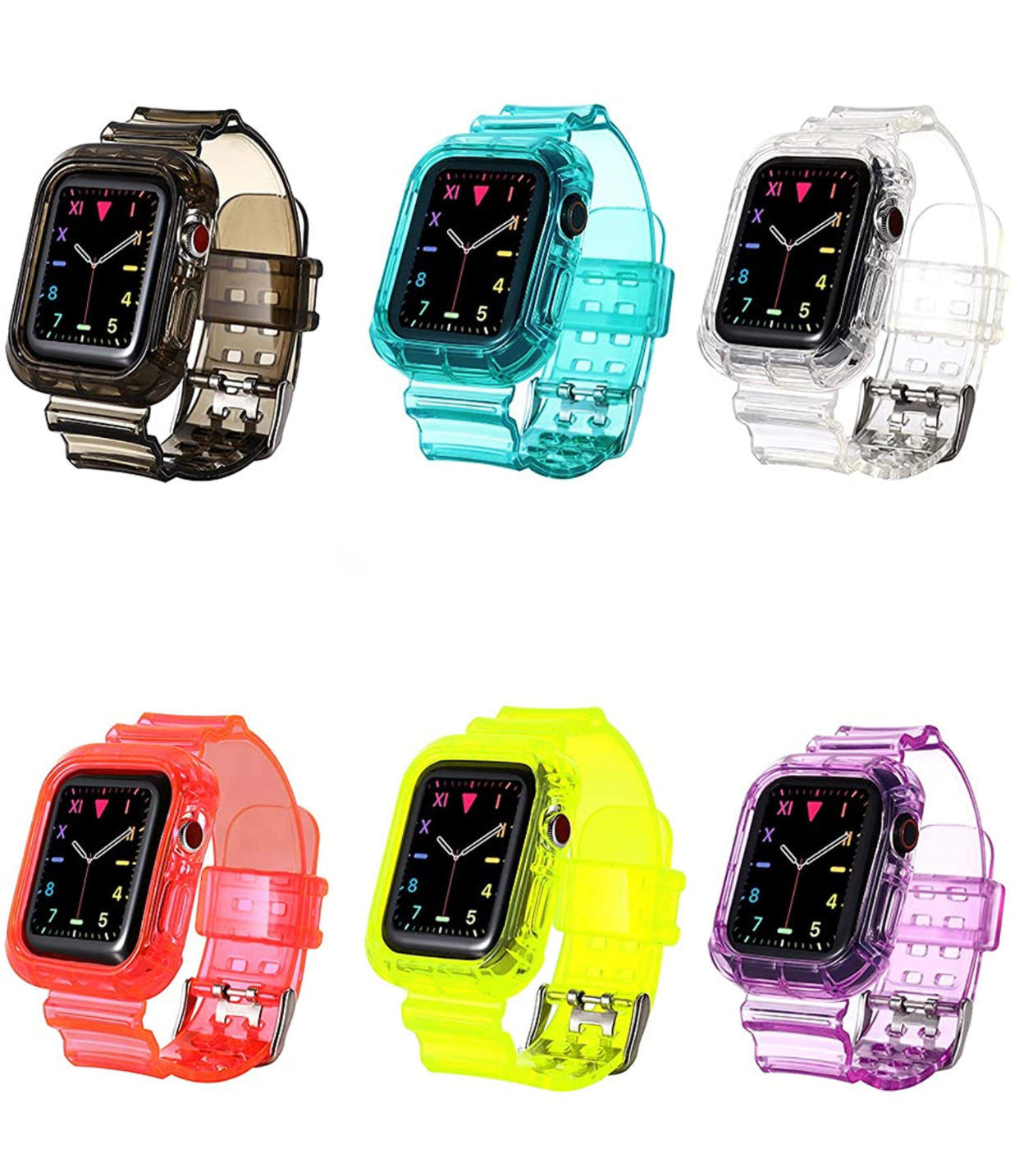 Clear Apple Watch Bands
