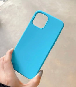 Blue Silicone Phone Case