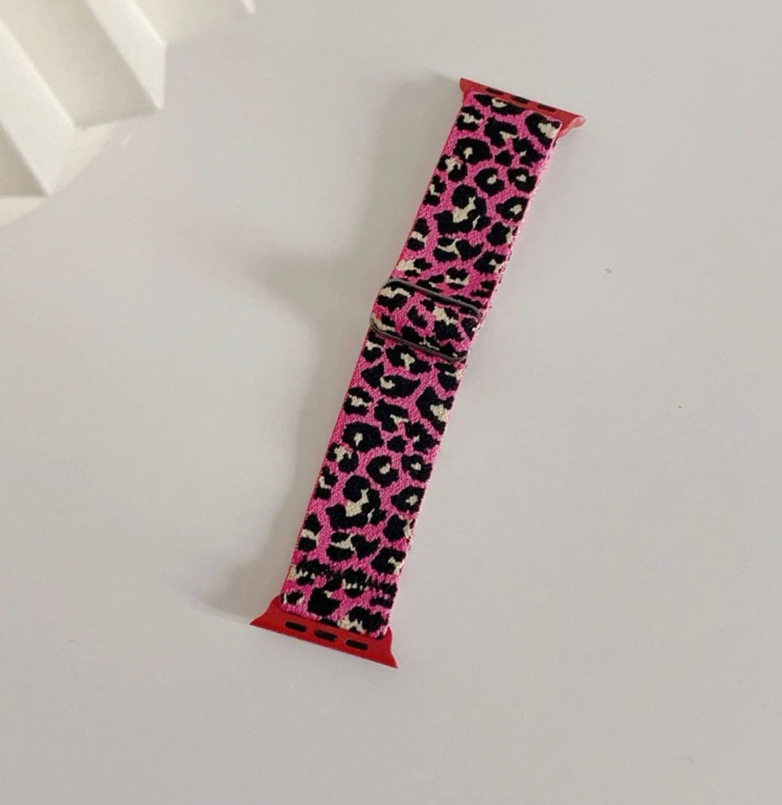 Pink Leopard Watchband