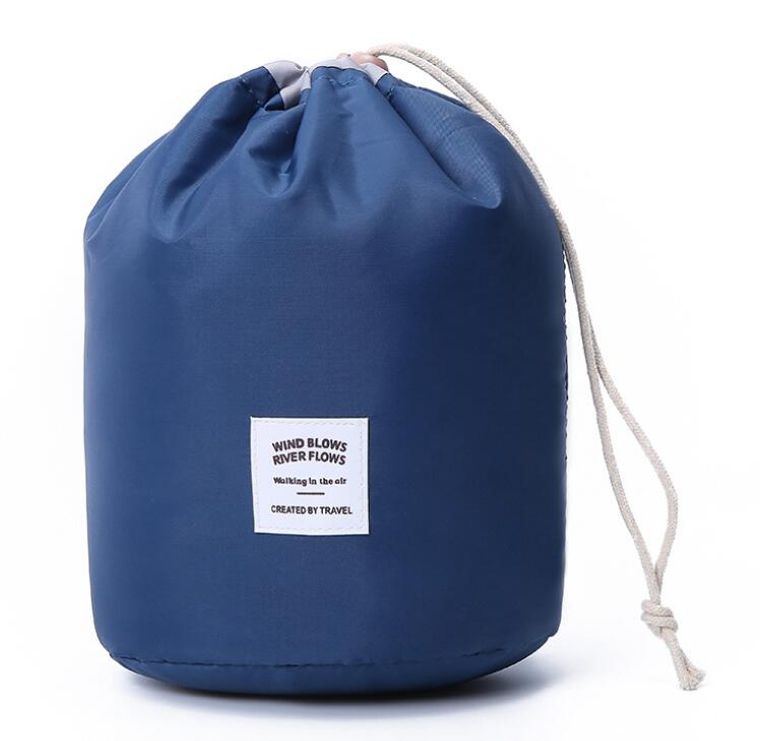 Portable Cosmetic Bag - Navy